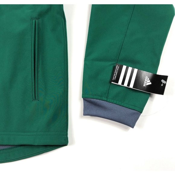 Adidas Dugout Warm Jacket Baseball Full Zip Green - Picture 7 of 8